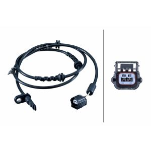 ABS-sensor HELLA 6PU 358 252-541