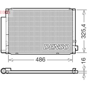 Condensator, airconditioning DENSO DCN50126