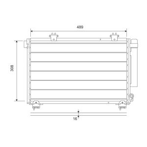 Condenseur (climatisation) VALEO 814307