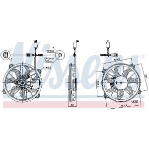 Ventilator NISSENS 85902