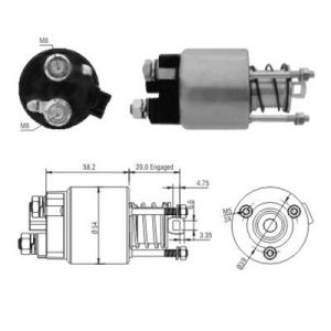 Interruptor magnético, motor de arranque MEAT & DORIA 46101