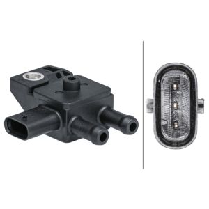 Sensor, uitlaatgasdruk HELLA 6PP 009 403-421