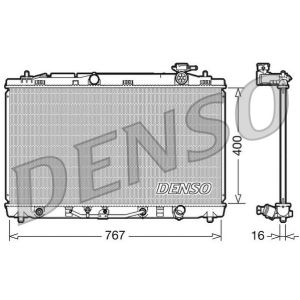 Radiatore, raffreddamento motore DENSO DRM50030