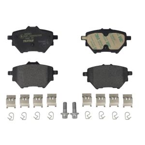 Conjunto de pastilhas de travão TEXTAR 2583901, atrás