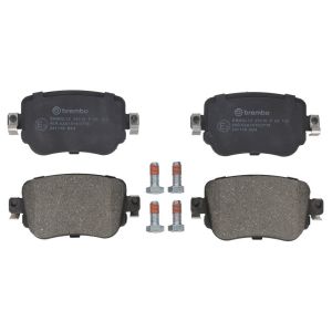Conjunto de pastilhas de travão BREMBO P 85 135, atrás