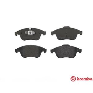 Brembo P 61 047 - Pastiglia Freno Anteriore - Conforme ECE-R90, Con Indicatore Usura Elettrico