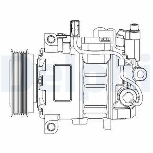 Kompressor för luftkonditionering DELPHI CS20476