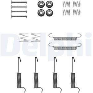 Kit de acessórios, calços de travão DELPHI LY1424