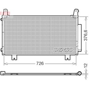 Condensator, airconditioning DENSO DCN40034