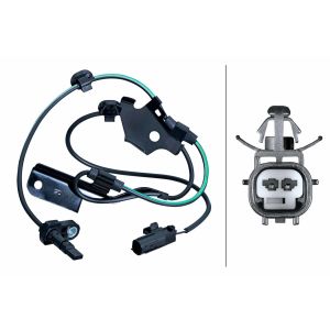 ABS-sensor HELLA 6PU 358 251-191