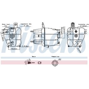 Serbatoio di espansione NISSENS NIS 996241