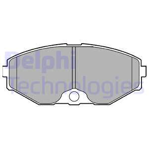 Bremsbelagsatz DELPHI LP1058, Vorne