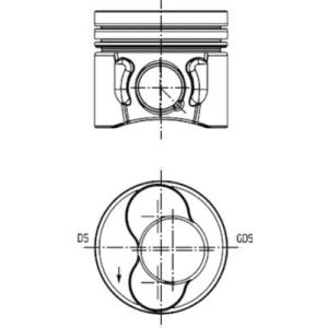 Pistão KOLBENSCHMIDT 40 421 620