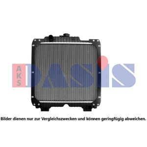 Radiador, arrefecimento do motor AKS DASIS 440302N