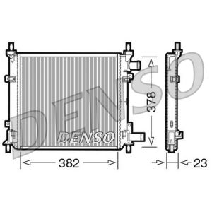 Radiador de motor DENSO DRM10060