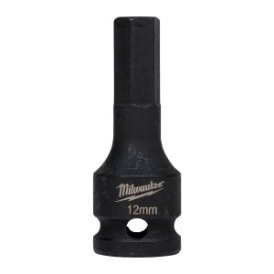Ponta de chave de encaixe com furo de 1/2" HEX MILWAUKEE 4932478067