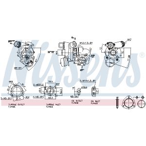 Supercharger, drukvulling NISSENS 93282