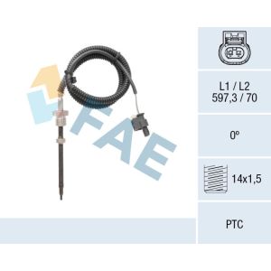 Abgastemperatursensor FAE 68018
