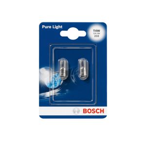 Hehkulamppu toissijainen BOSCH T4W Pure Light 12V/4W, 2 Kappale