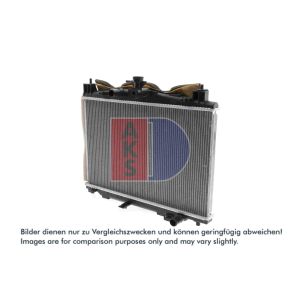 Motorradiateur  AKS DASIS 110065N