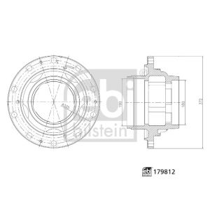 Radnabe FEBI BILSTEIN 179812