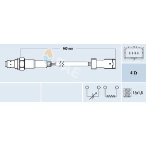 Sonde lambda FAE 77590