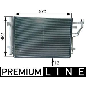 A/C-kondensor MAHLE AC 442 000P