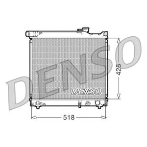 Radiateur, refroidissement du moteur DENSO DRM47012