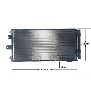 A/C-kondensor MAHLE AC 333 000S