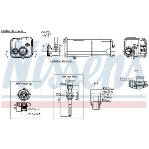 Depósito de compensación, refrigerante NISSENS 996261