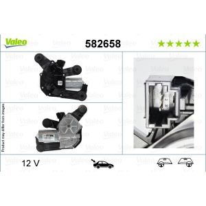 Lava para-brisas, motor do limpa para-brisas VALEO 582658