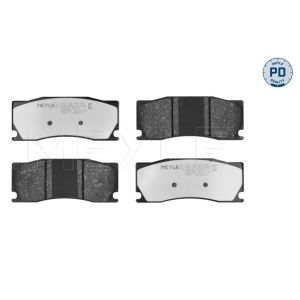 Bremsbelagsatz, Scheibenbremse MEYLE 025 248 5017/PD