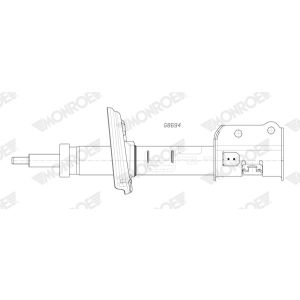 Stoßdämpfer MONROE G8694