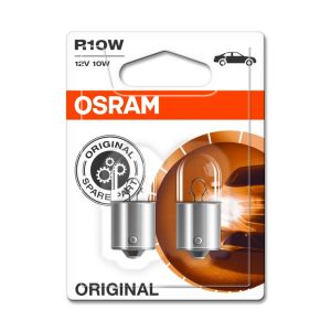 Glühlampe Sekundär OSRAM R10W Standard 12V/10W, 2 Stück