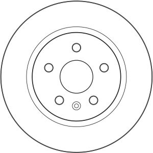 Bromsskiva TRW DF3935S