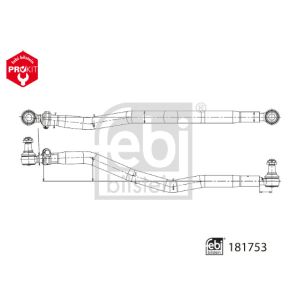 Barra de dirección ProKit FEBI BILSTEIN 181753