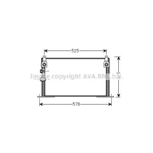 Lauhdutin, ilmastointilaite AVA COOLING TOA5585