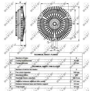 Kytkin, jäähdyttimen tuuletin NRF 49538