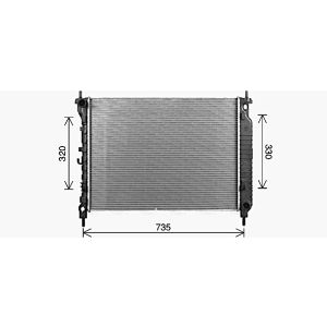 Motorkühler AVA COOLING CT2083