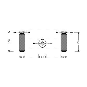 Secador, ar condicionado AVA COOLING HDD211 AVA