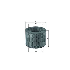 Luftfilter MAHLE LX 757