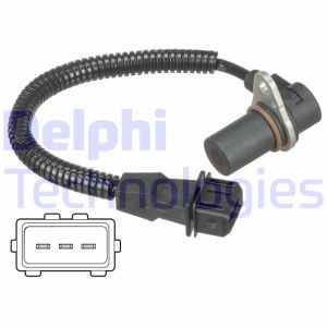 Sensor, kamaxelns position DELPHI SS11153