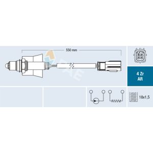 Sensor Lambda FAE 75704