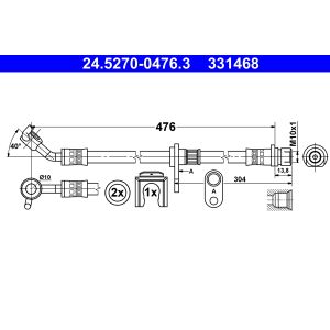 Remleiding ATE 24.5270-0476.3