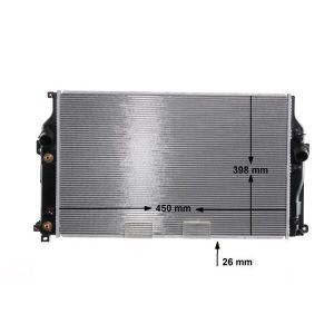 Arrefecedor do motor MAHLE CR 2273 000S