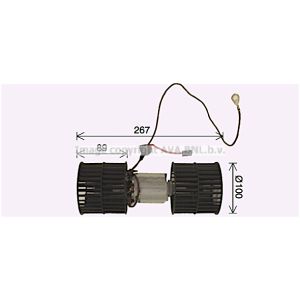 Elektromotor, Innenraumgebläse AVA COOLING FD8652