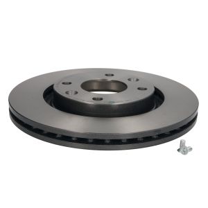 Remschijf BREMBO 9869511 voorkant, geventileerd, 1 stuk