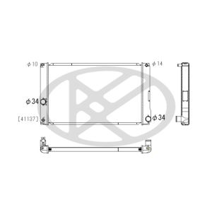 Raffreddatore motore KOYORAD PL012321
