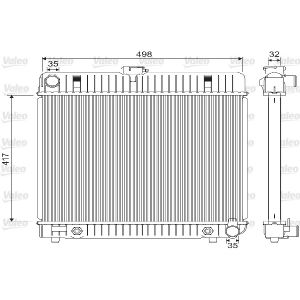 Raffreddatore motore VALEO 733139