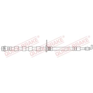Flexible de frein QUICK BRAKE 58.878